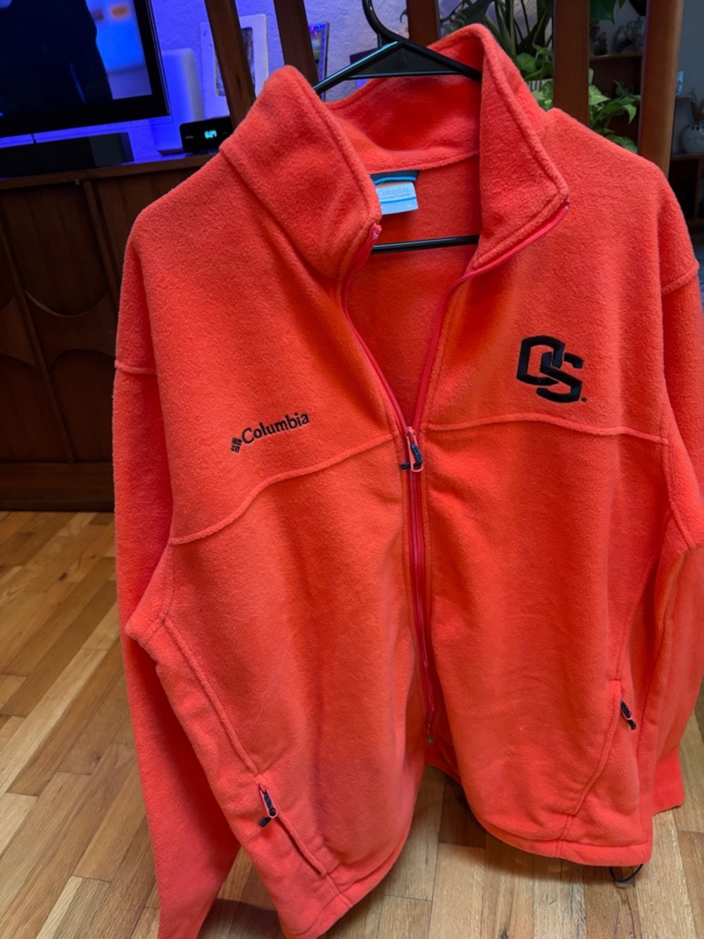 Oregon State Full-Zip Fleece Jacket. Size XL